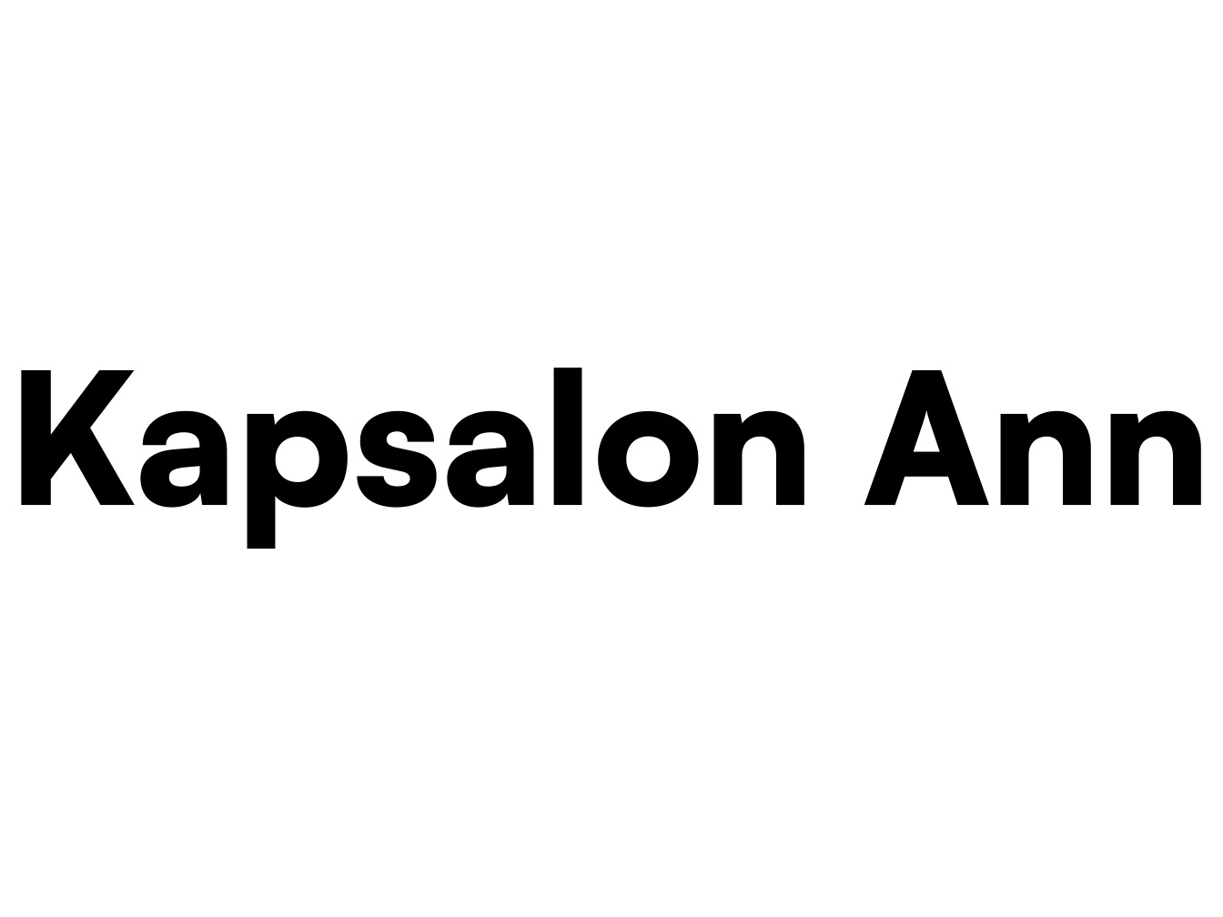 kapsalonann